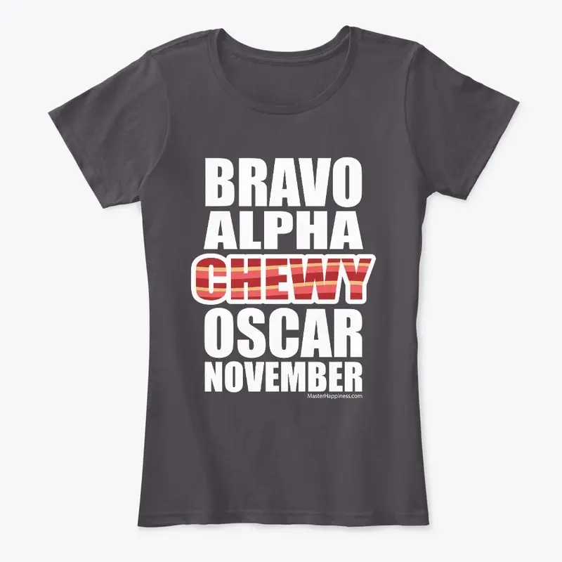 Bravo, Alpha, CHEWY, Oscar, November